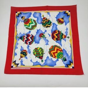 VTG WAMCRAFT MADE IN USA RN 14193 BANDANNA SCARF SIZE 22X22